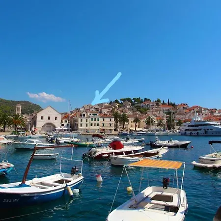 Penthouse In Old Dalmatian House - Flybridge Dom wakacyjny Hvar Town