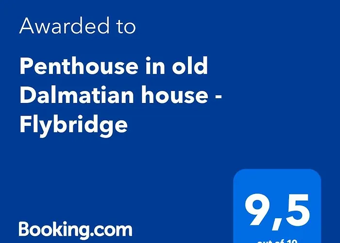 Dom wakacyjny Penthouse In Old Dalmatian House - Flybridge *