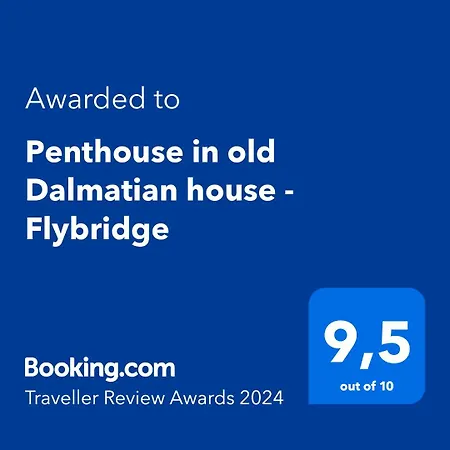 Holiday home Penthouse In Old Dalmatian House - Flybridge *